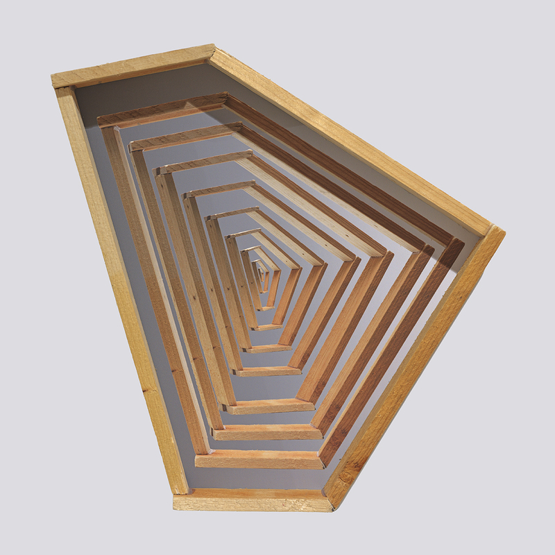 5 planken. hout en foto